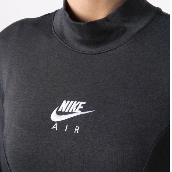 Nike Women's NSW Air Long-Sleeve Swoosh Embroidered Dress - Picture 3 of 8